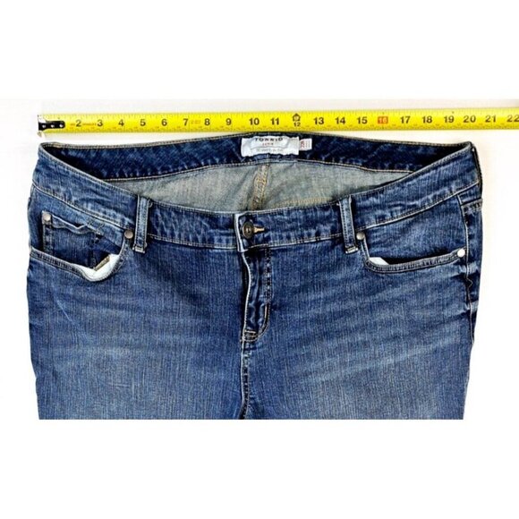 Torrid Size 22R Women's 32 Inch Inseam 5 Pocket Blue Denim Jeans - Picture 3 of 13